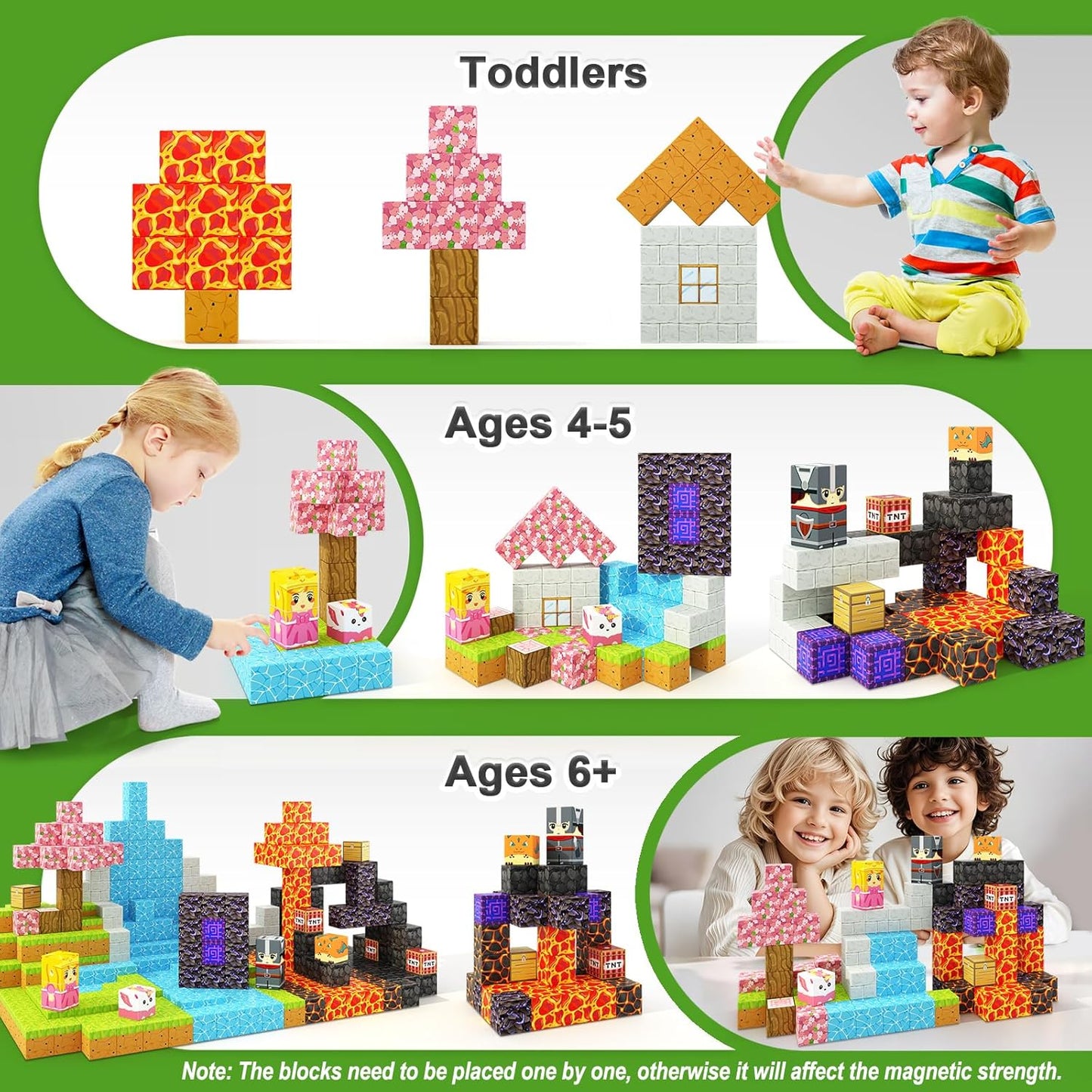 Magnetic Building Blocks