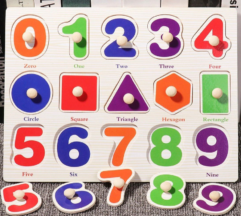 Educational Wooden Puzzles Full Pack