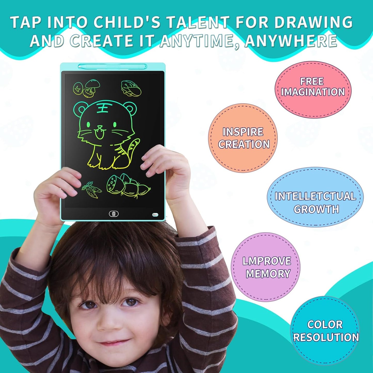 LCD board handwriting 12"