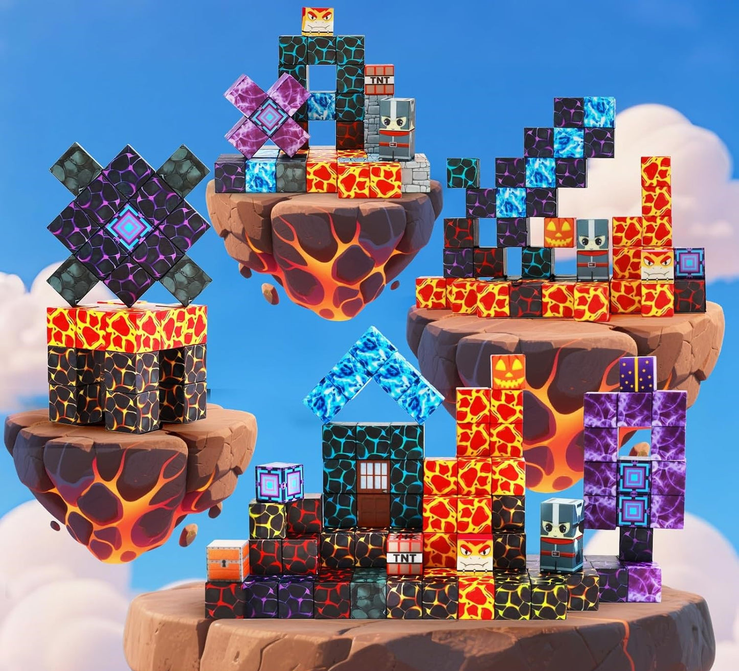 Magnetic Building Blocks