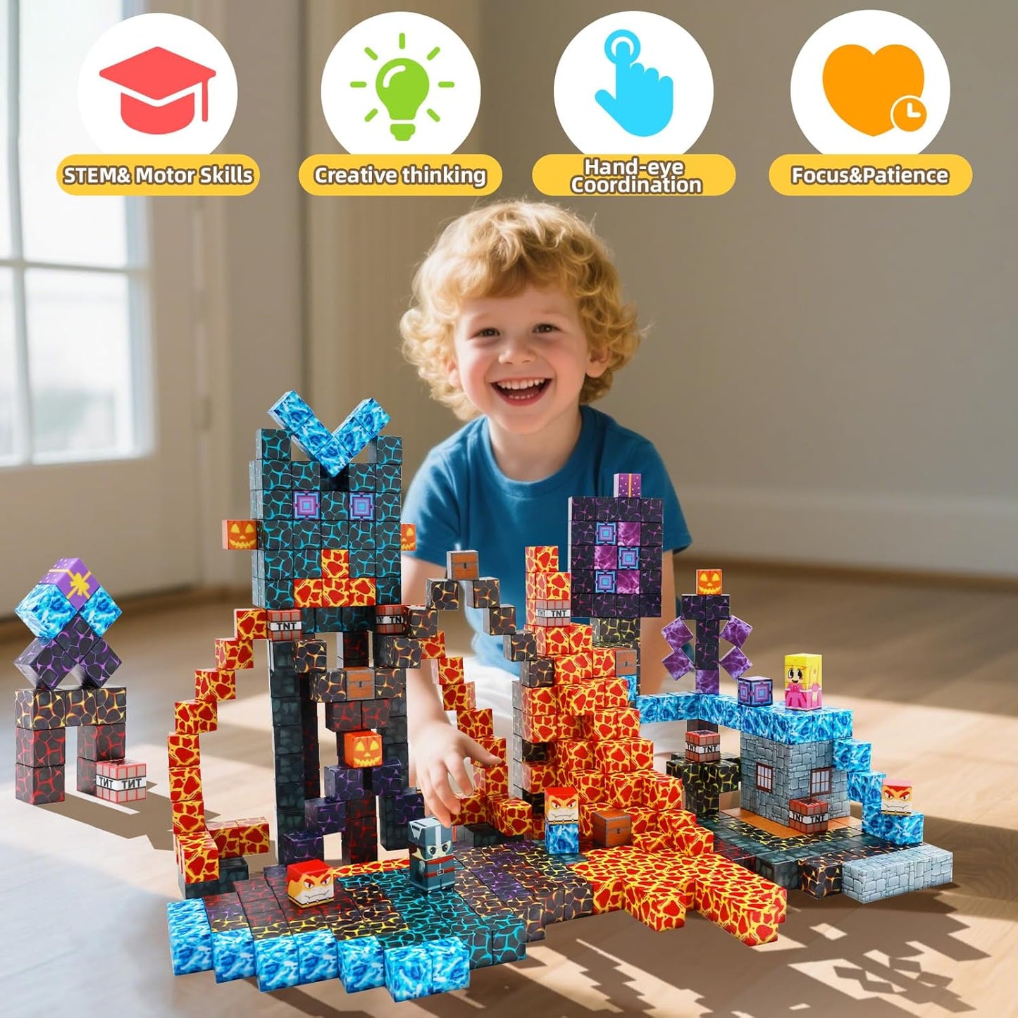 Magnetic Building Blocks