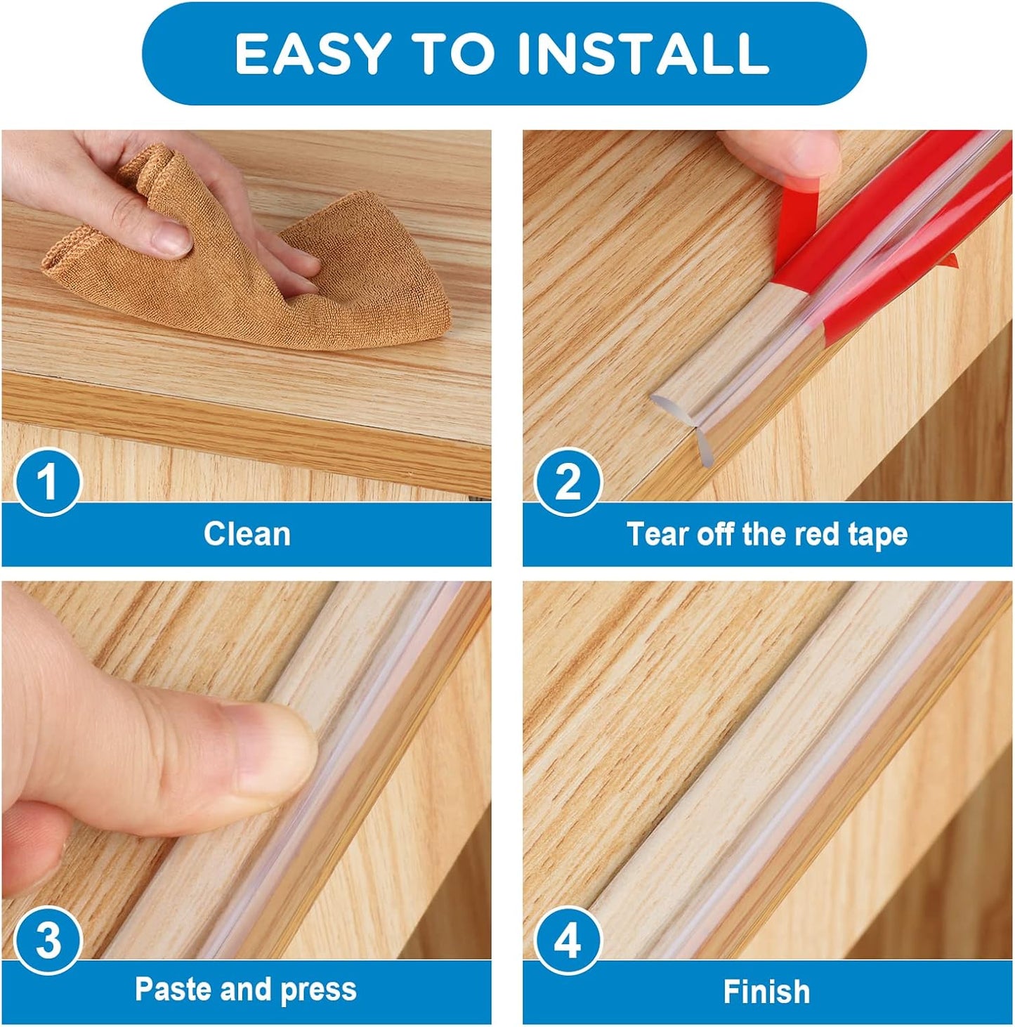 Silicone Edge strip protector