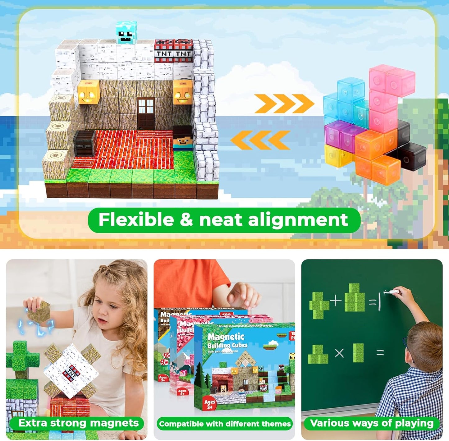 Magnetic Building Blocks