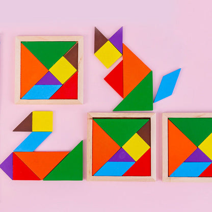 Mini Tangram puzzle