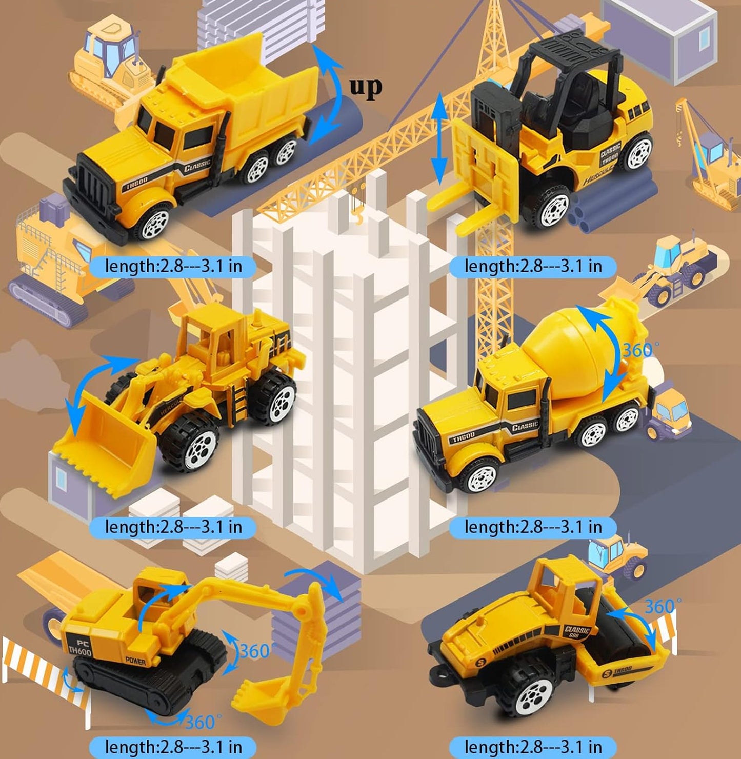 Engineering Truck set