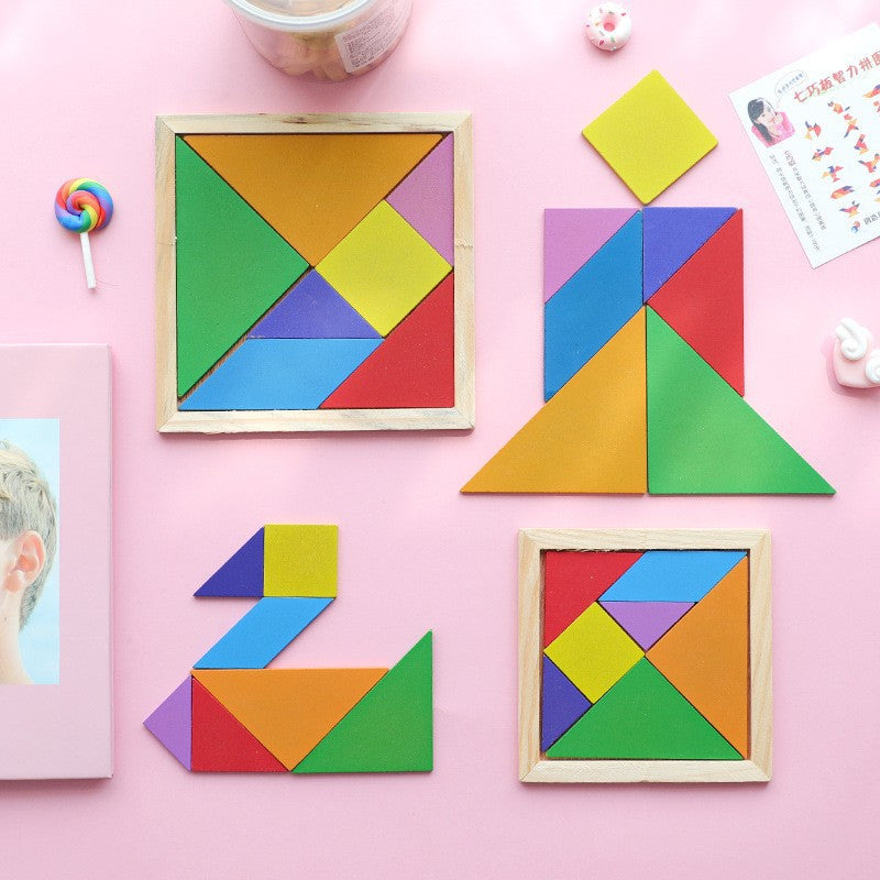 Mini Tangram puzzle