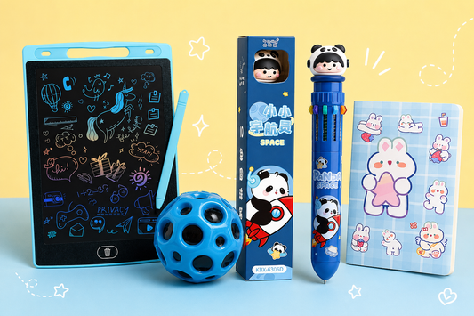 LCD Board + Bouncing Ball + NoteBook + 10ColorPen