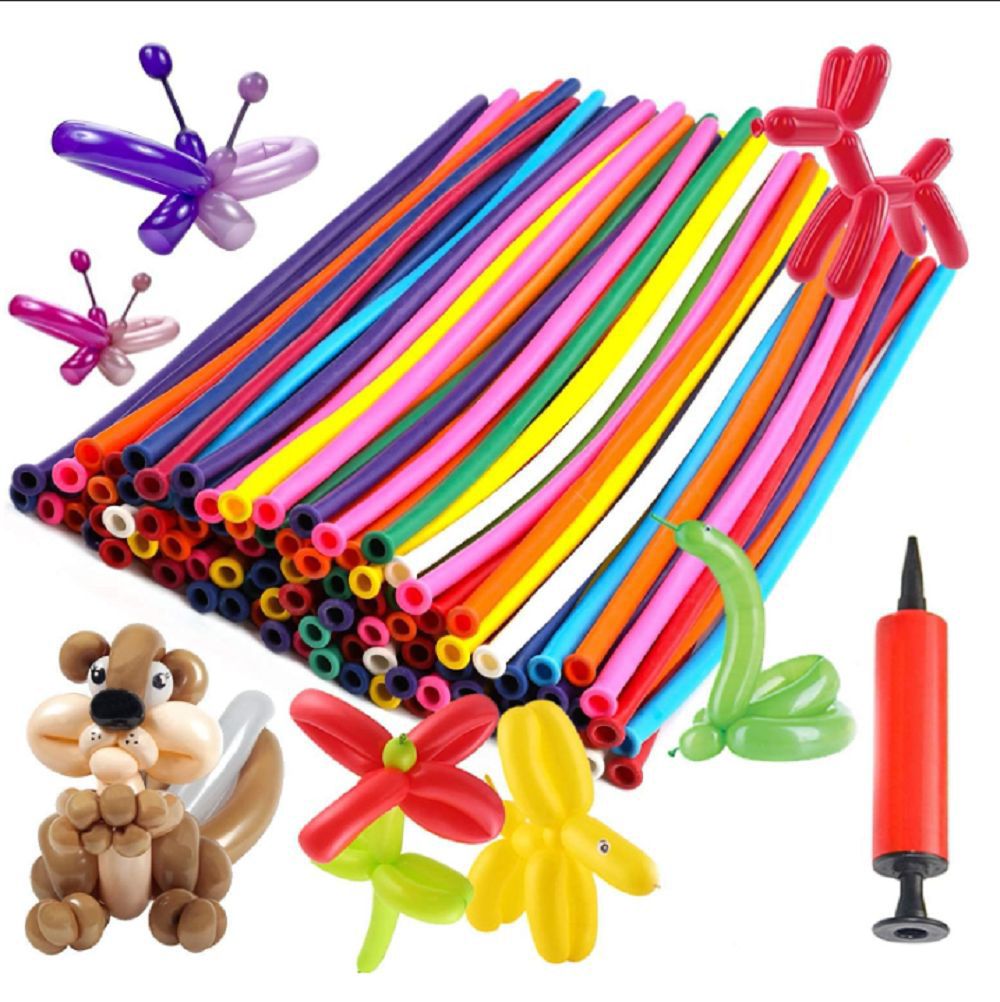 Twisting Ballons with pump