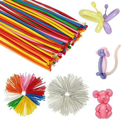 Twisting Ballons with pump