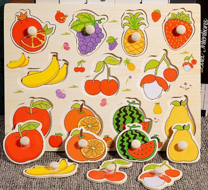 Educational Wooden Puzzles Full Pack