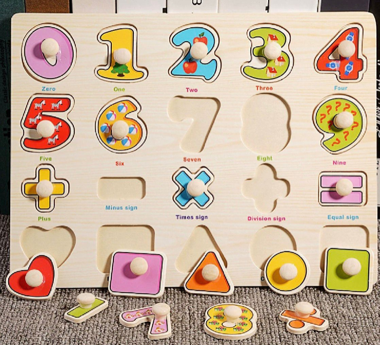 Educational Wooden Puzzles Full Pack